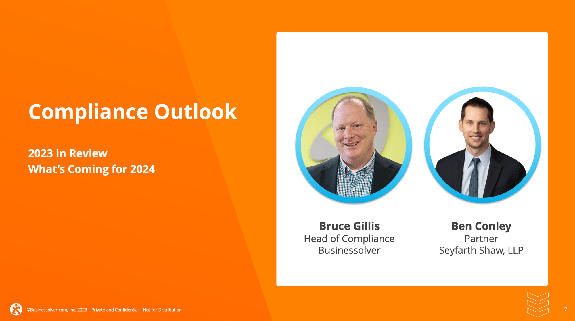 Compliance Update 2023 Compliance Update 2023