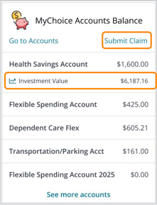 MCA Balance Widget - 2025