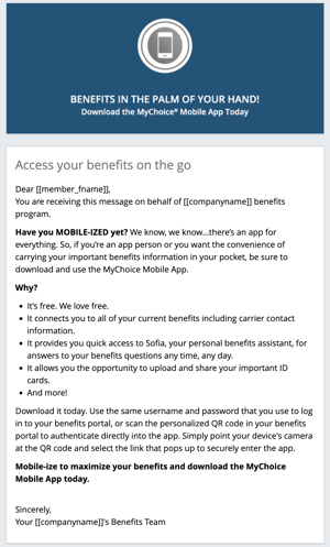 Mobile App Email - No SSO QR Code