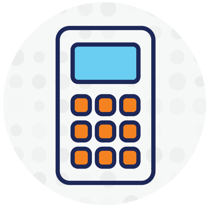 calculator-circle-icon