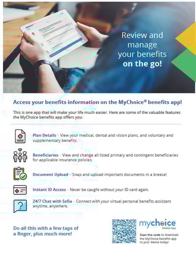 mychoice mobile app promo 2