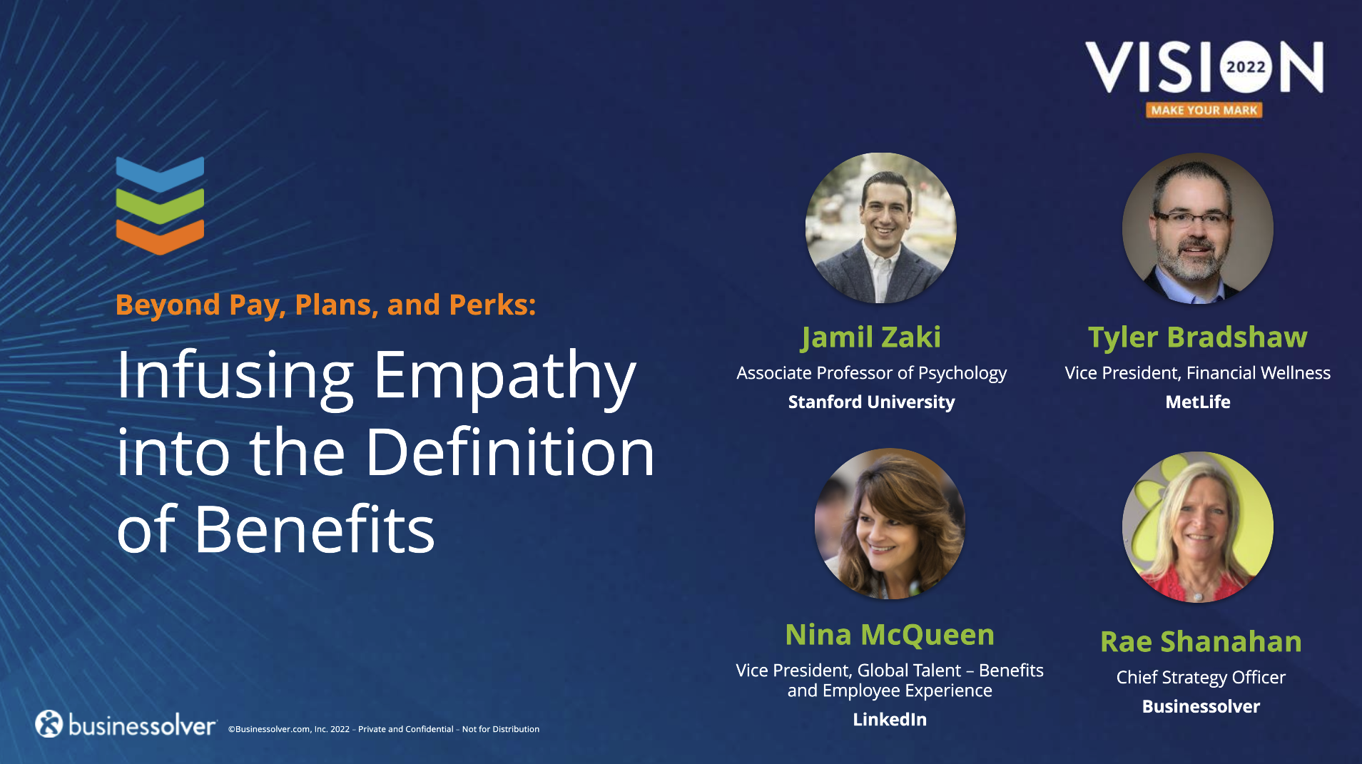 Infusing Empathy into the Definition of Benefits
